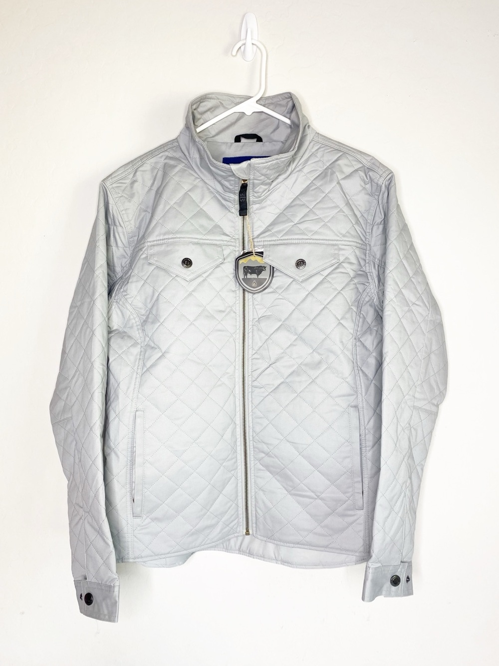STS RANCHWEAR Finley Quilted Body Jacket Grey Size XL NWT